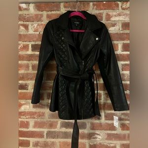 NWT - womens leather jacket